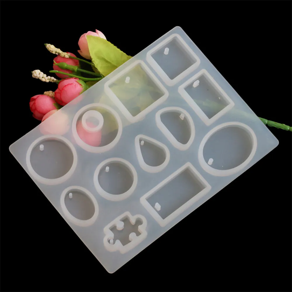 Jewelry Making Silicone Pendant Resin Molds