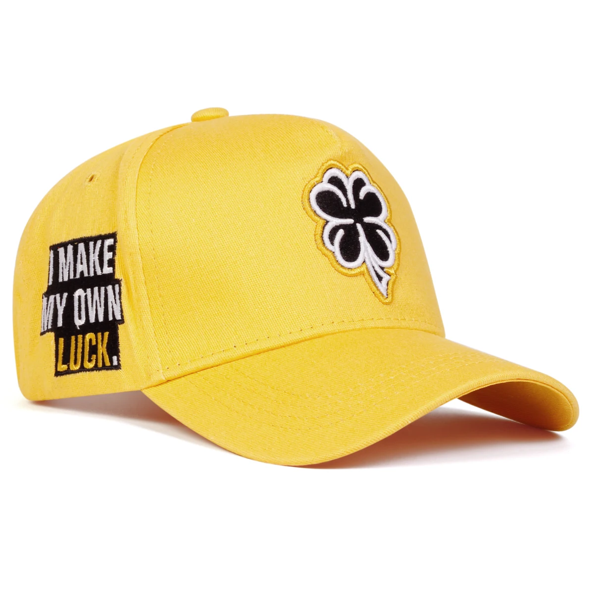 Unisex Four Leaf Clover Embroidered Baseball Cap
