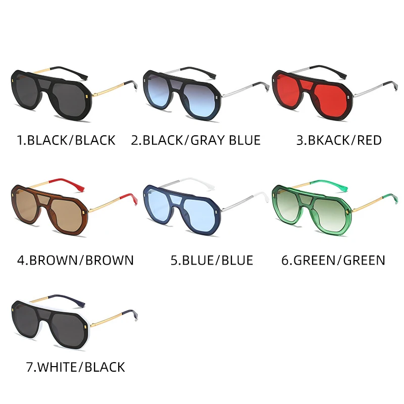 Designer Flat Top Sunglasses: Trendy Eyewear