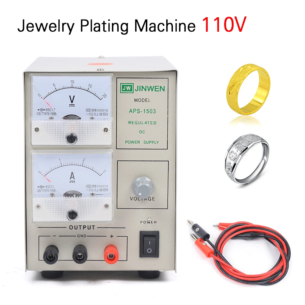 Jewelry Galvanizing Machine Gold Plating Device Kit